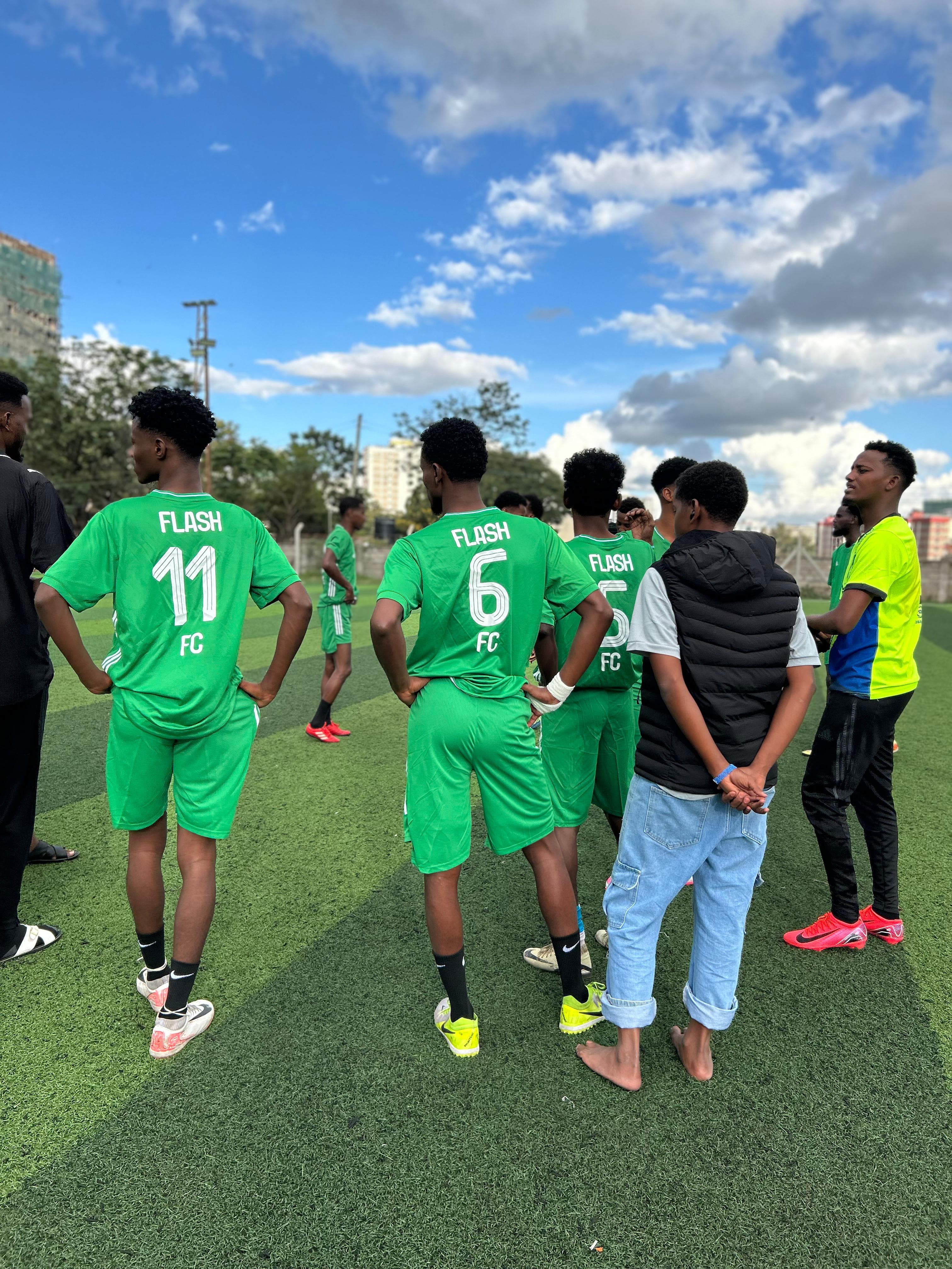 Flash FC Training session